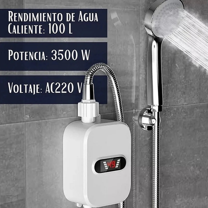 💧 Kit Calentador Digital Pro - Calentador + AquaDucha + Manguera ¡Prepárate para el invierno ! 🔥