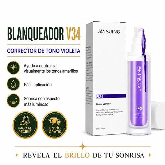 🦷 Blanqueador Dental Morada v34 🔥