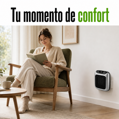 🔥 HotMax - Calefactor Mini Electrico Portatil + Control Remoto ¡El confort de la calidez, cada mañana ! 😊