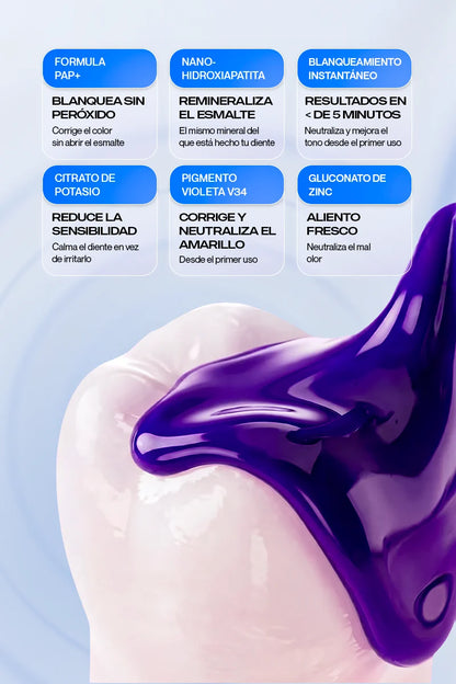 🦷 Blanqueador Dental Morada v34 🔥